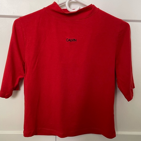 Calvin Klein High Neck Shirt - Picture 1 of 2